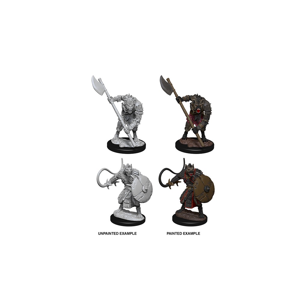 Pathfinder Deepcuts Unpainted Miniatures: Gnolls
