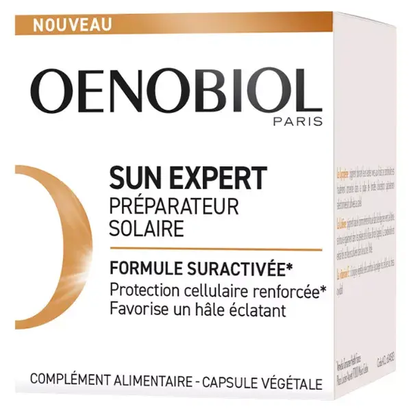 Oenobiol Sun Expert Préparateur Solaire 30 gélules
