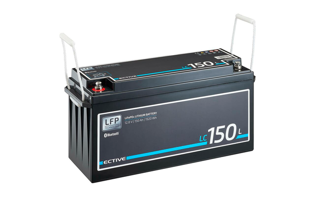 Ective LC BT 12 V LiFePO4 Lithium Versorgungsbatterie