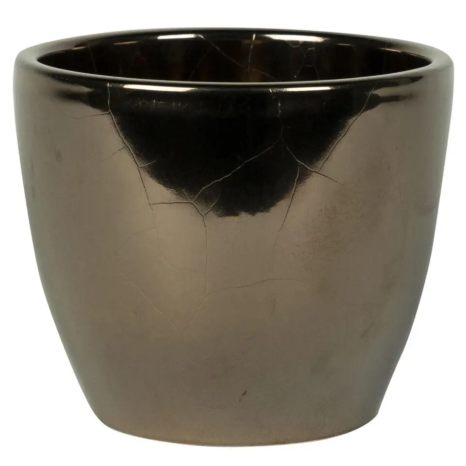 Ter Steege Bloempot - goud - Scandinavisch - 15 x 12 cm