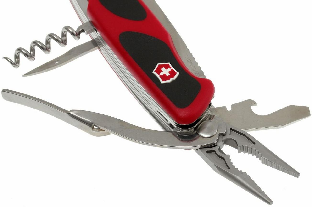 Victorinox Rangergrip 174 Handyman rood-zwart 0.9728.WC Zwitsers zakmes