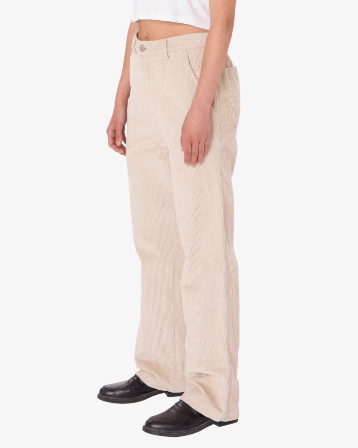 Obey Brighton Corduroy Carpenter Pant Silver Grey