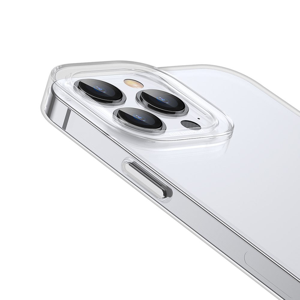 iPhone 13 Pro Gummi Hülle Case Simple Series Ultra Thin 0.7 mm - Transparent