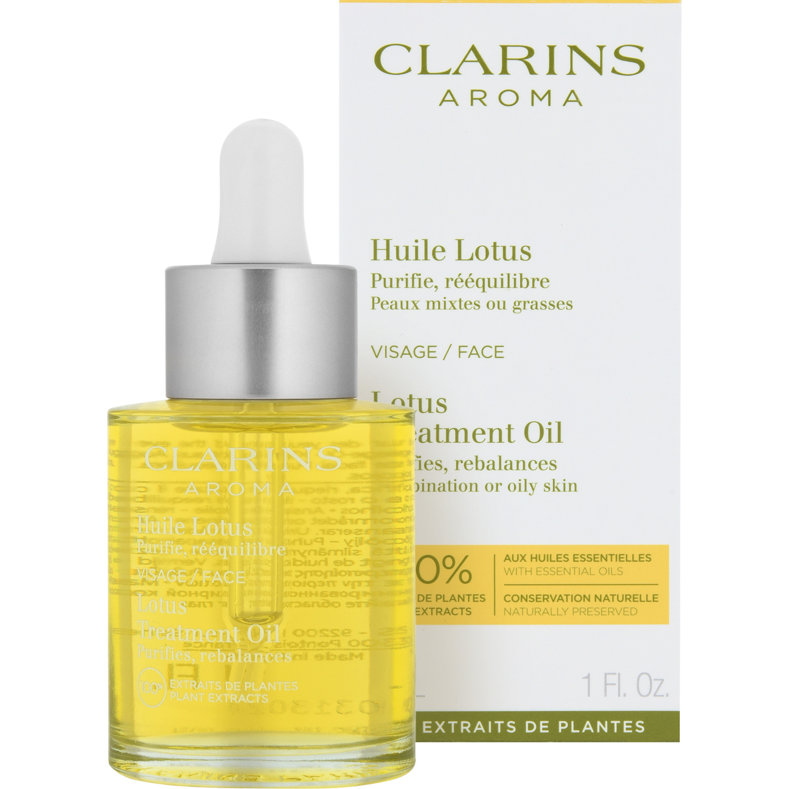 Clarins Lotus Face Treatment Oil 30 ml