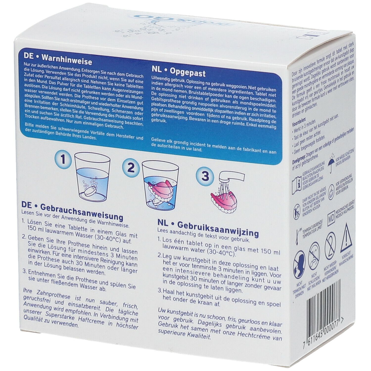 BONYplus® Reinigungsbrausetabletten