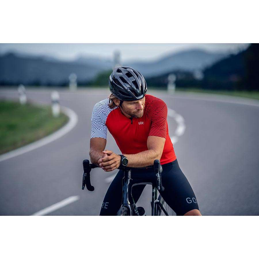 Abus StormChaser Race Fietshelm Grijs/Zwart