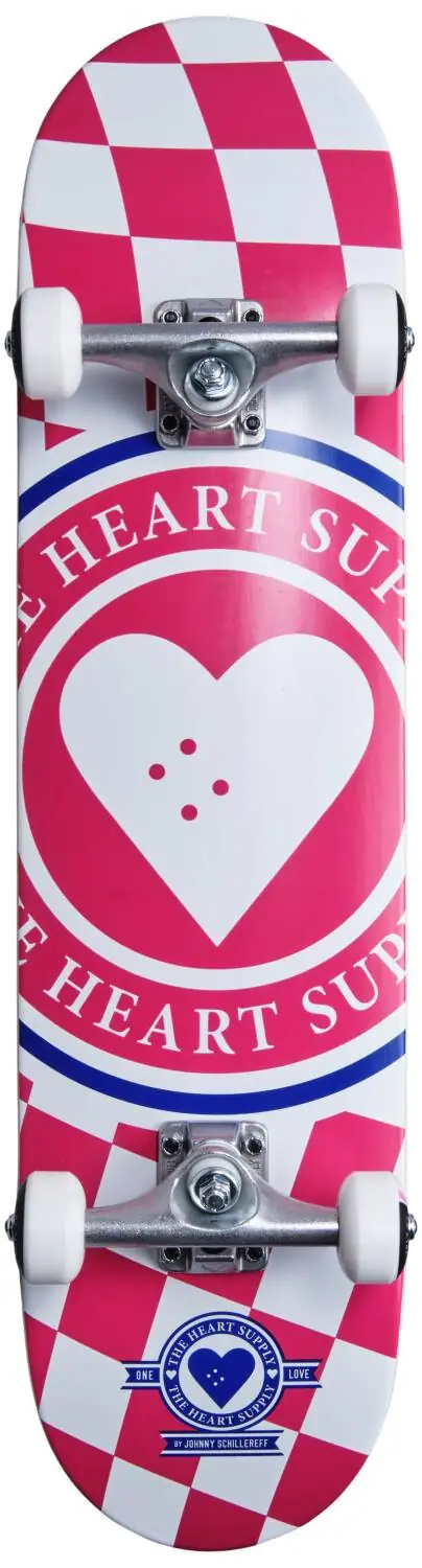 Heart Supply Insignia Check Komplet Skateboard | SkatePro