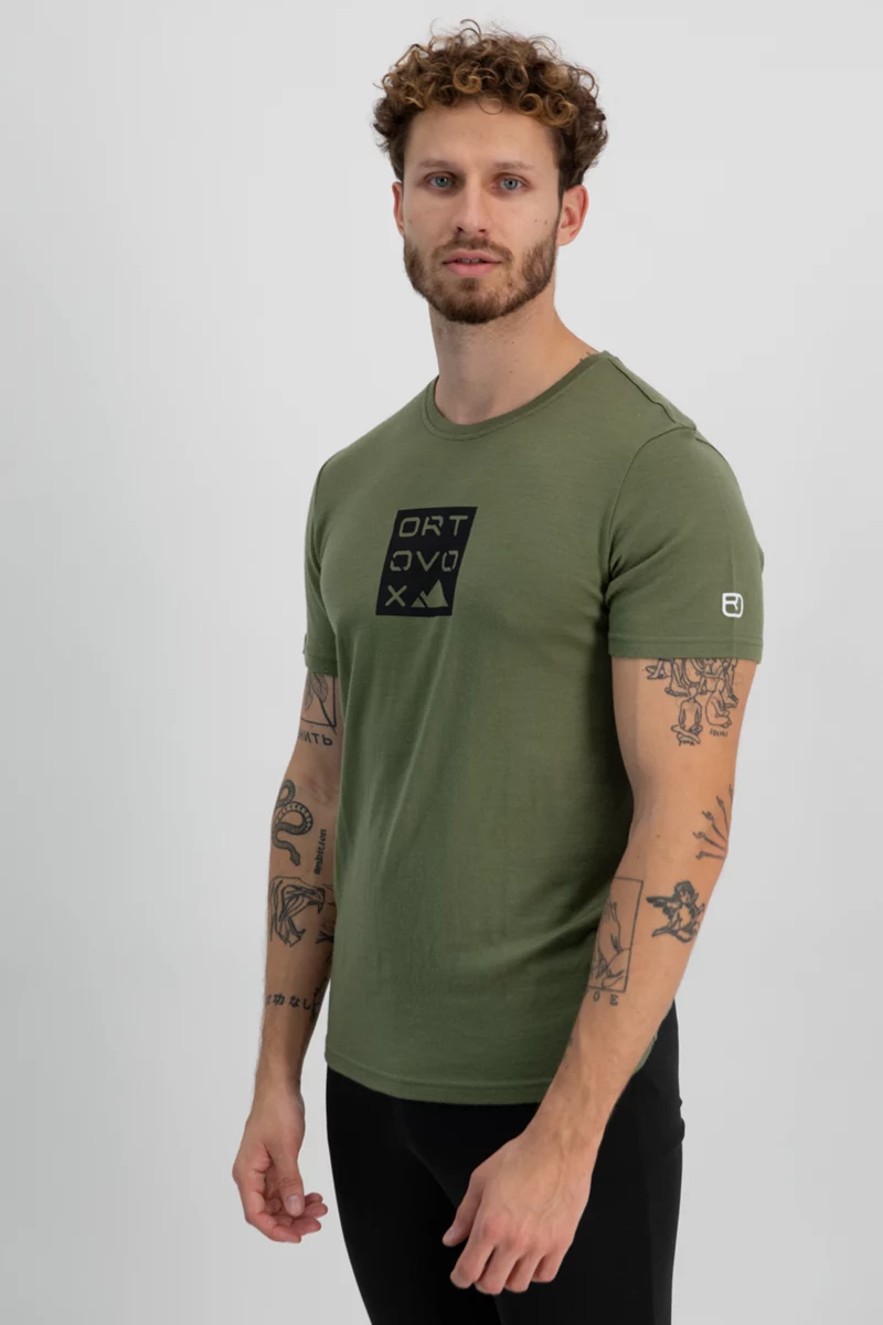 Ortovox 185 Merino Square TS Herren T-Shirt