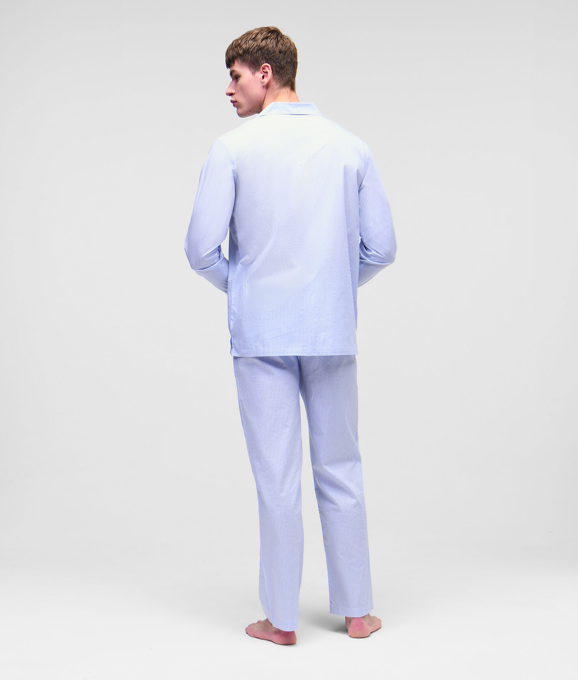 PYJAMA RAYÉ AVEC LOGO KARL