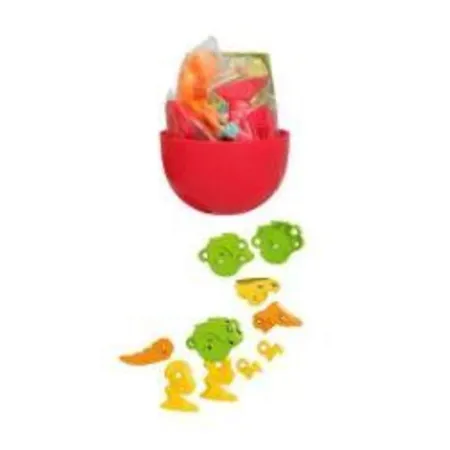 Depesche Dino World Construction Egg, 1 Stück, 5-fach sortiert