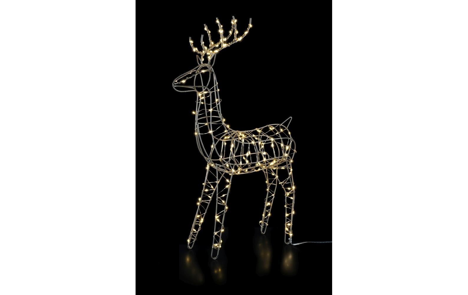 STT LED Dekofigur »Rentier Finley« Warmweiss