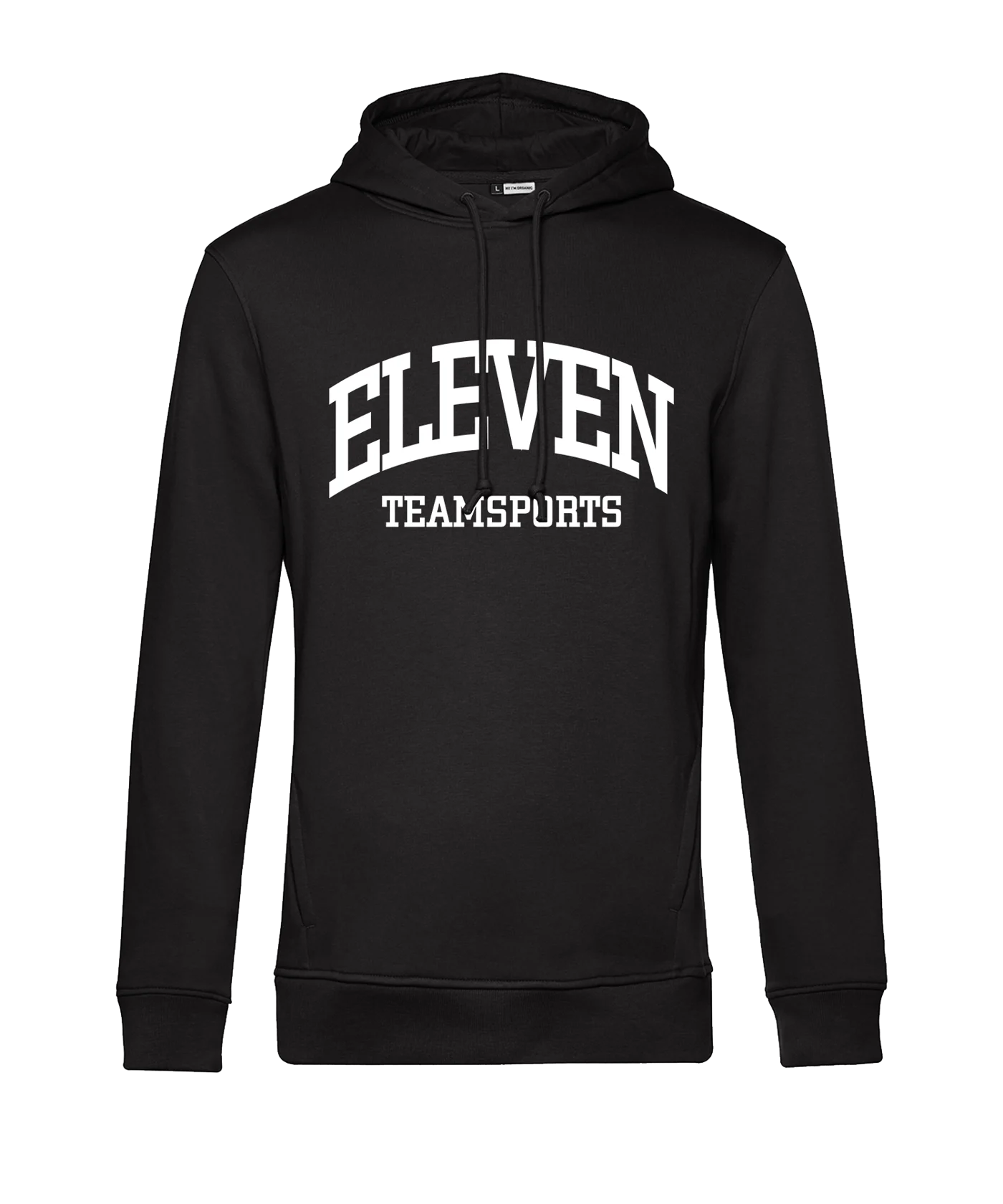 11teamsports ELEVEN Hoody Schwarz Weiss