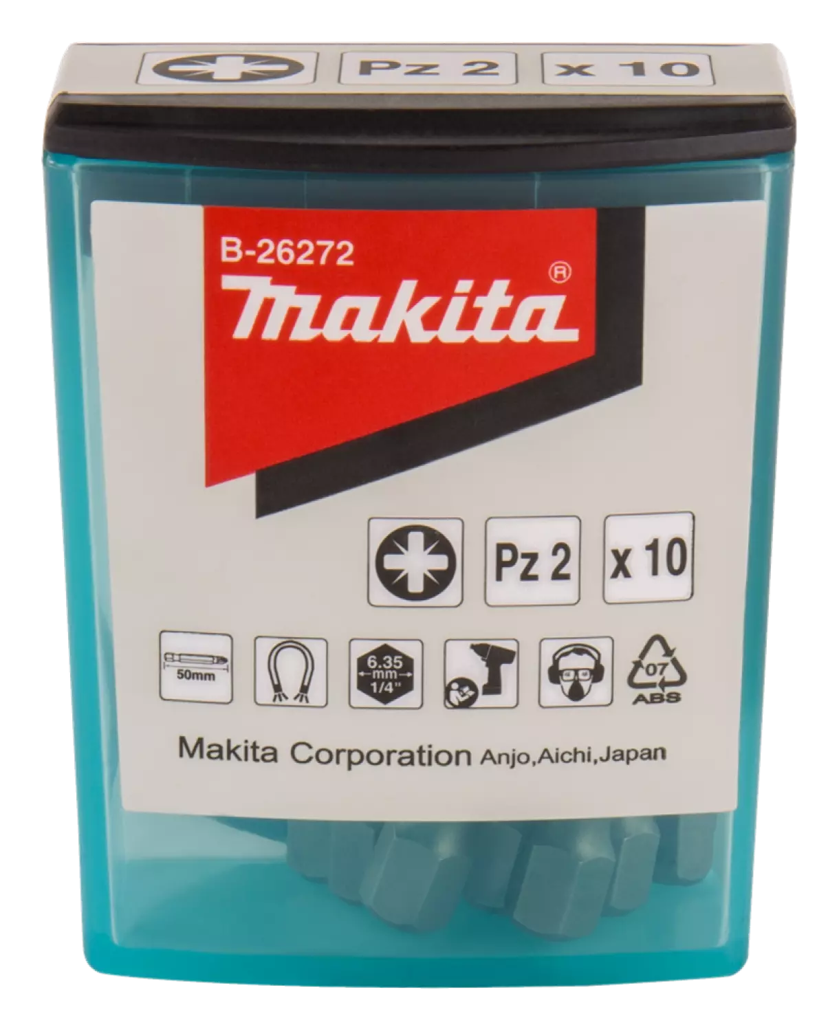 Makita B-26272 Schroefbit PZ2x50mm 10 stuks