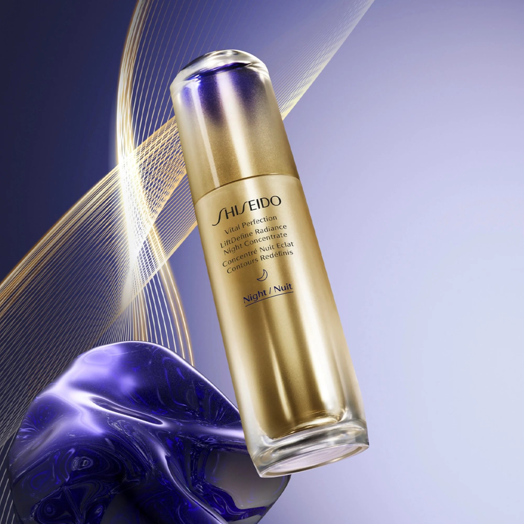 VITAL PERFECTION Concentré Nuit Eclat Contours Redéfinis |