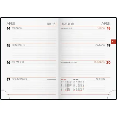 BRUNNEN Taschenkalender Mod. 731 '25 „inspire“ | A6, Papier