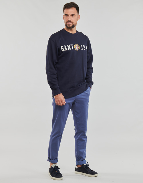 Gant - CREST C-NECK - Marine
