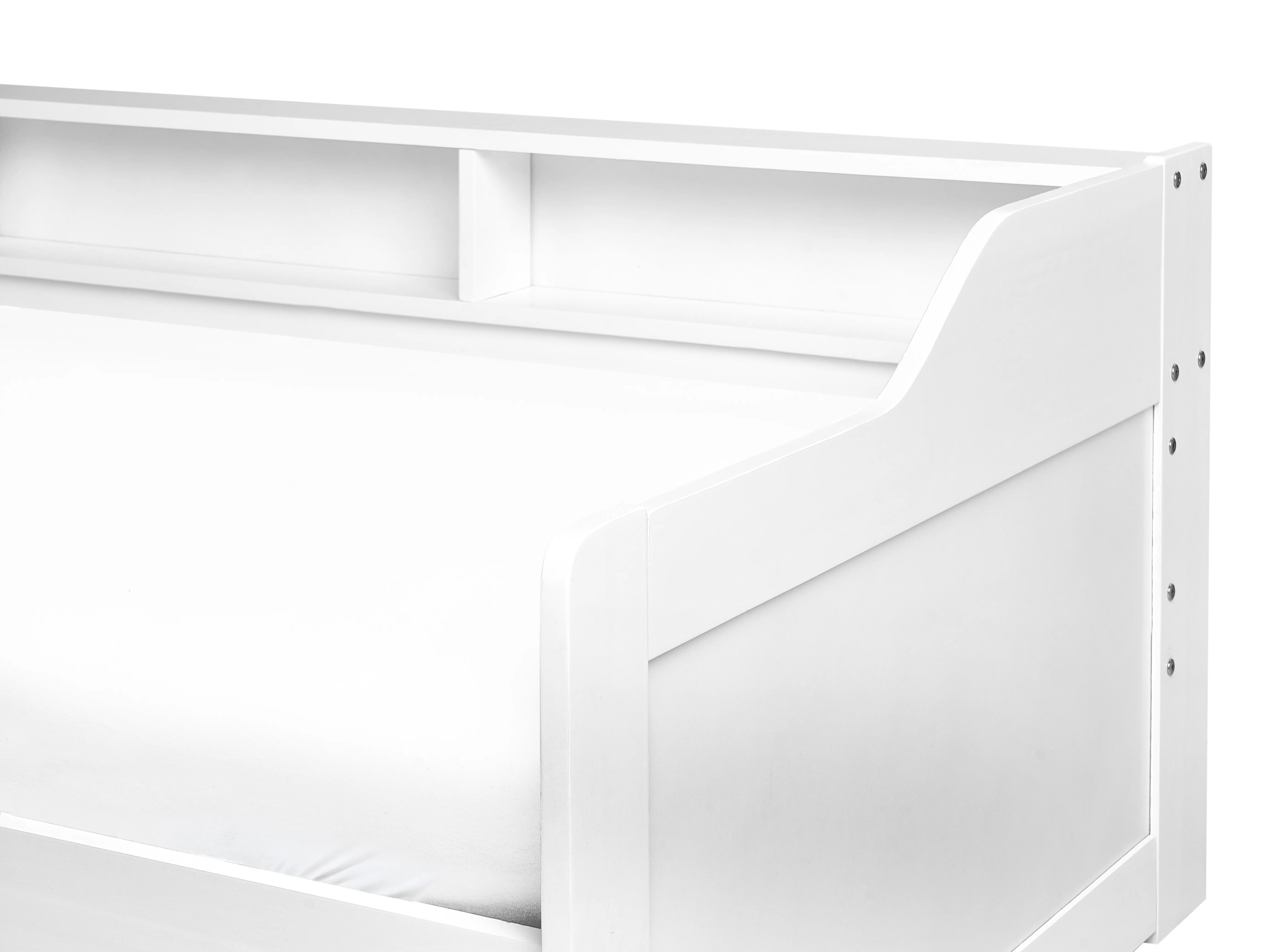 Onderschuifbed Dennenhout EDERN 90 x 200 cm Roze