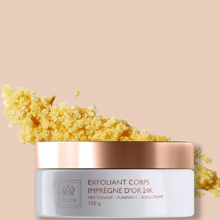 Crème hydratante & exfoliant - Or 24 k - Corps
