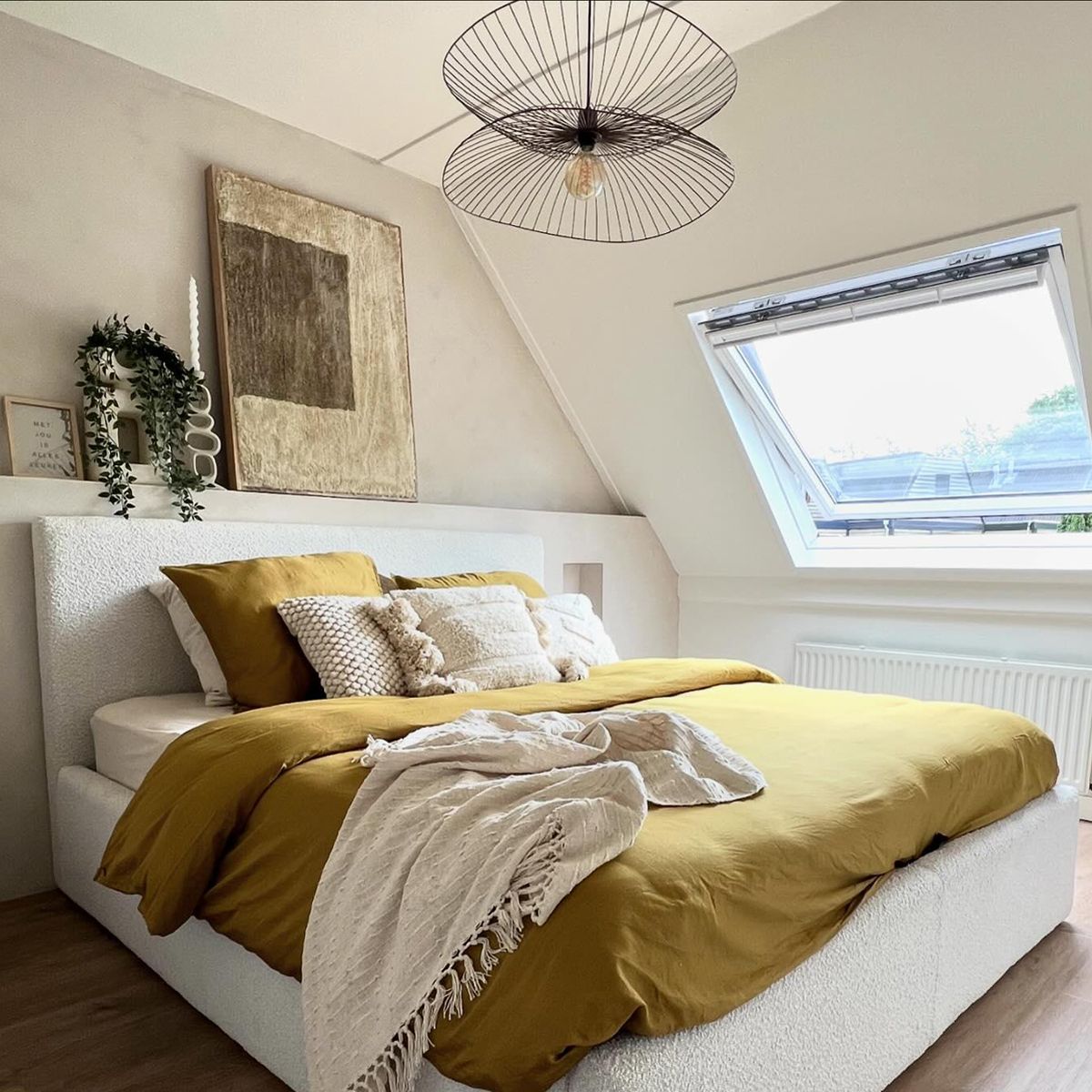 Smart hanglamp donkerbrons met dubbele kap incl. Wifi G95 - Pua