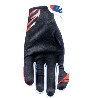 Gants cross Five MXF4 - SCRUB WHITE/RED 2023 - Blanc / Rouge