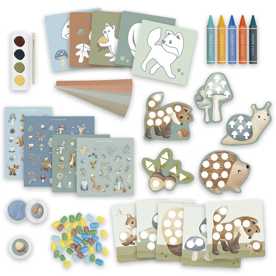 Little Dutch - Kreativitetsæske - Forest Friends