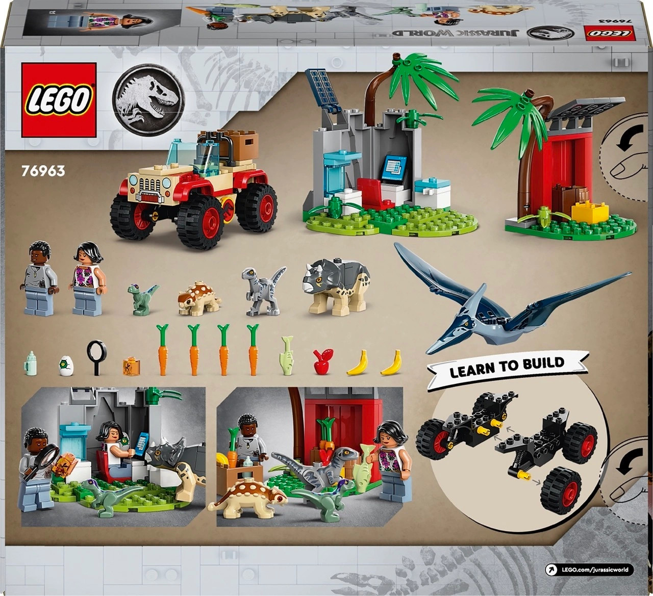LEGO® Jurassic World™ 76963 RETTUNGSZENTRUM FÜR BABY-DINOS