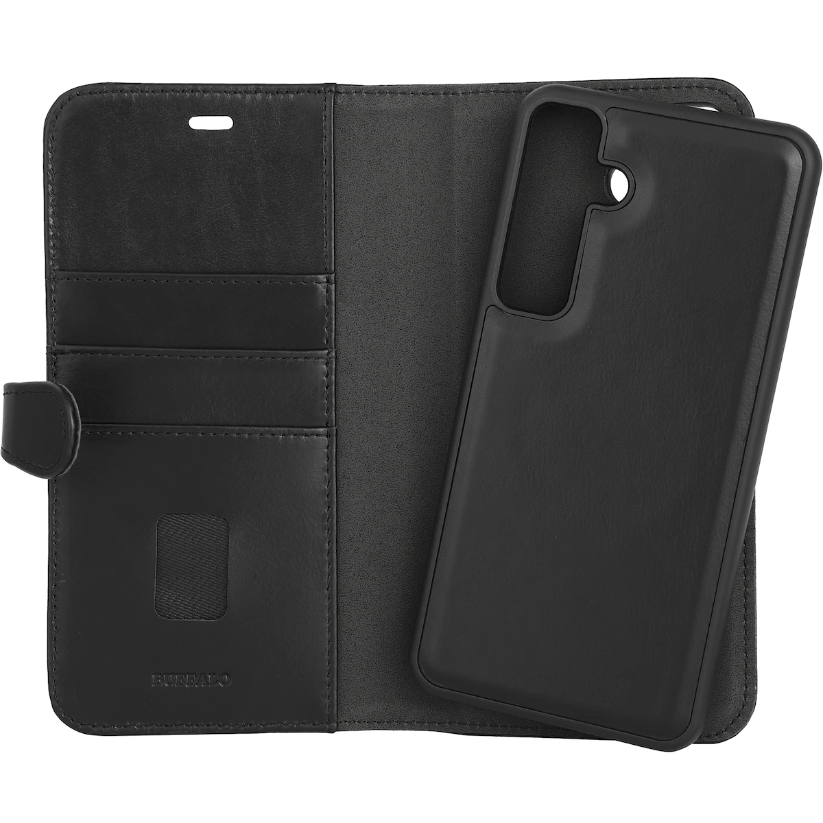 Buffalo 2in1 Samsung Galaxy S24 Plus lommebokdeksel (sort)
