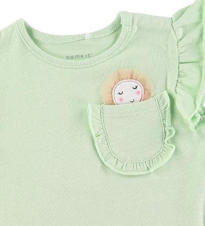 Name It T-Shirt - NbfJade - Spray m. Tasche