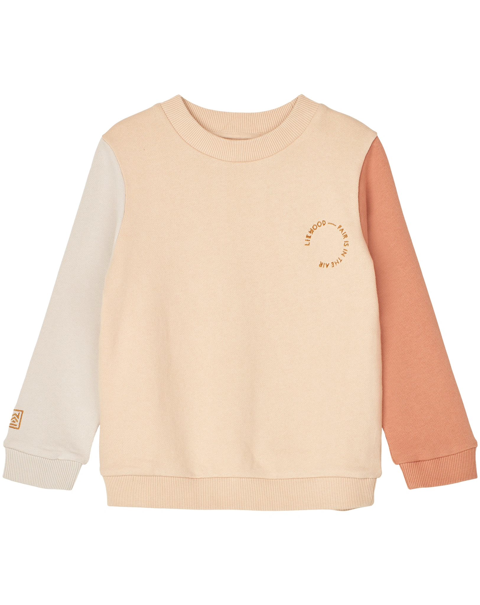 Sweatshirt COLOURBLOCK in tuscany rose