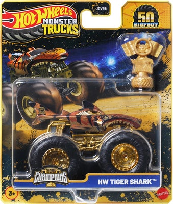 Hot Wheels Monstertrucks Bigfoot Trophy Champions Bil Blandet