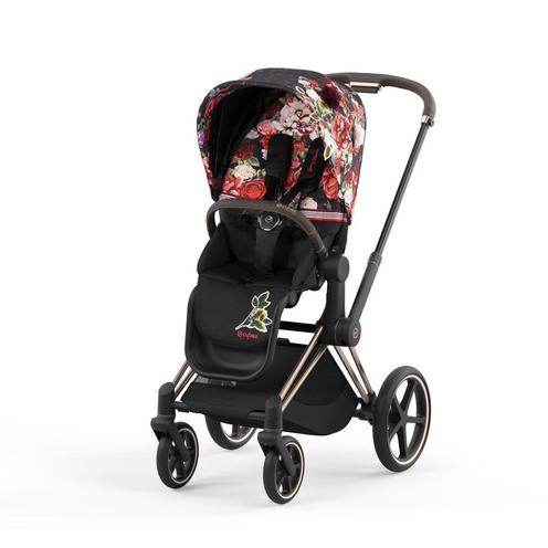 Poussette PRIAM RoseGold Spring Blossom Dark - CYBEX