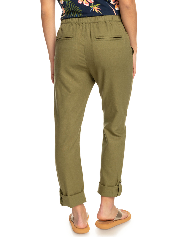 On The Seashore Pantalon cargo Vert Femme