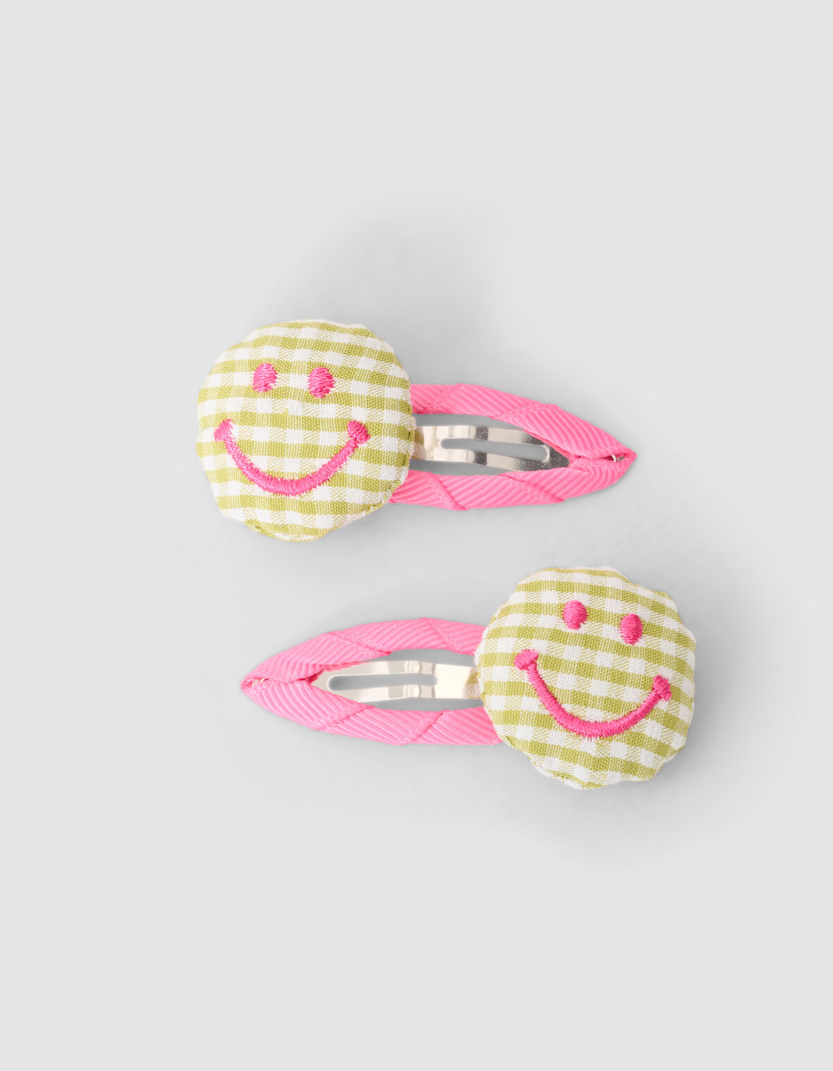 Smile Hairclip Roze