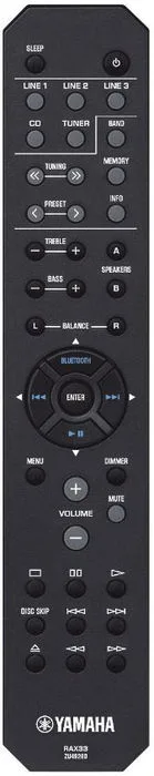 Yamaha R-S202D Noir Amplis hi-fi stéréo