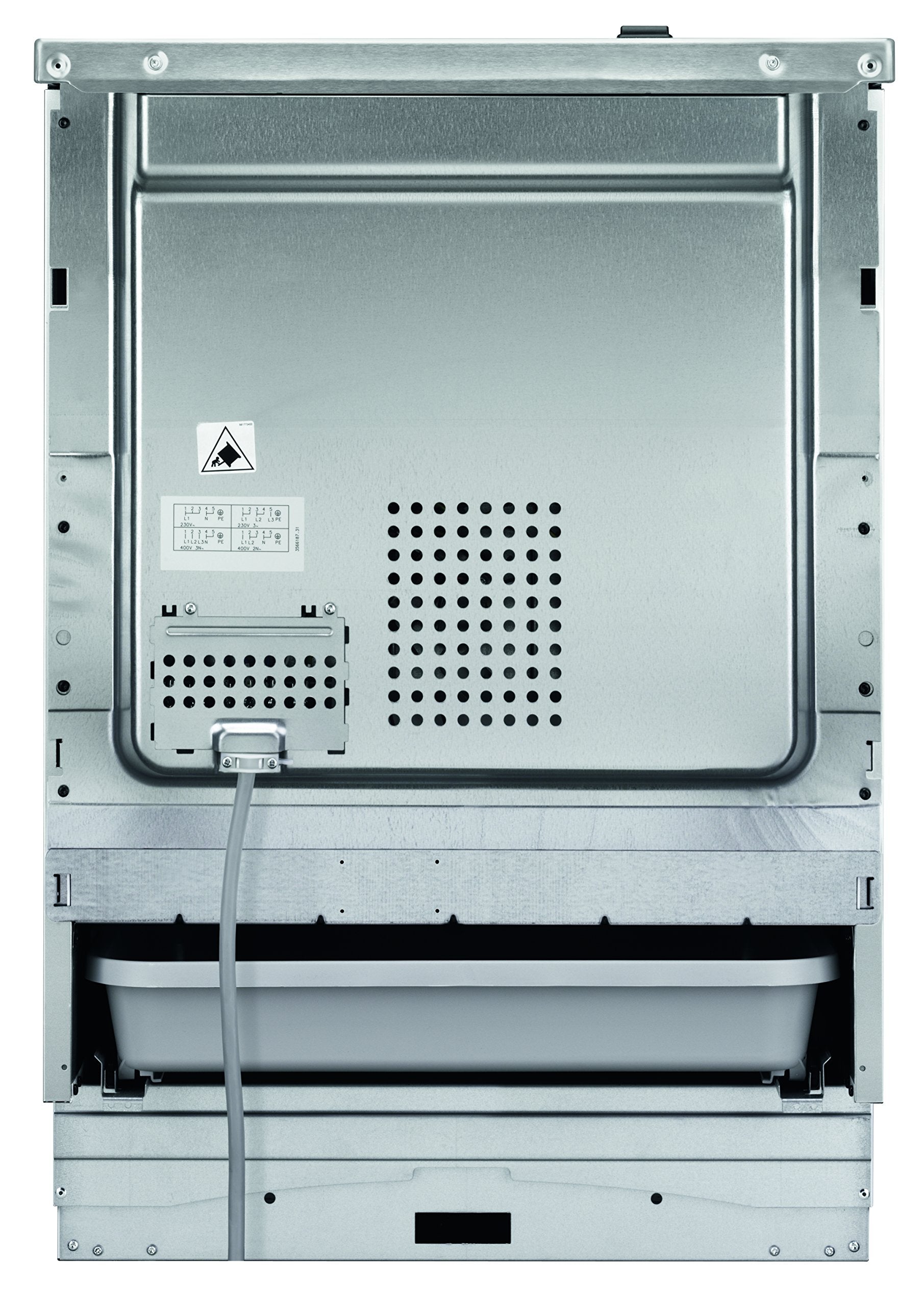 AEG Four 20% Inox Facile à Nettoyer Porte Chariot