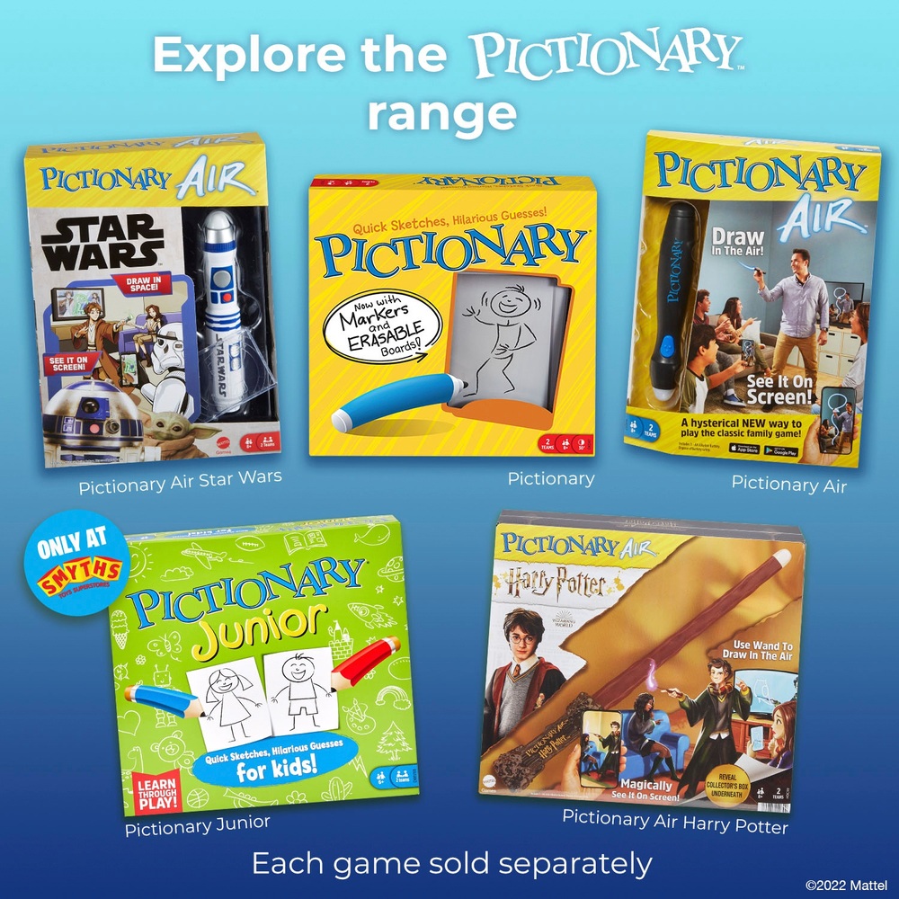 Pictionary – ein schnelles Zeichen- und Ratespiel