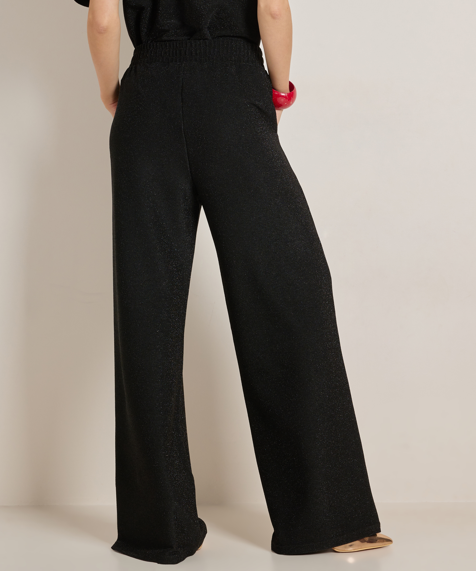 wide fit broek glitters