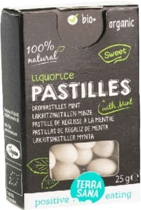 Terrasana Lakritz Minze Pastillen, 25g
