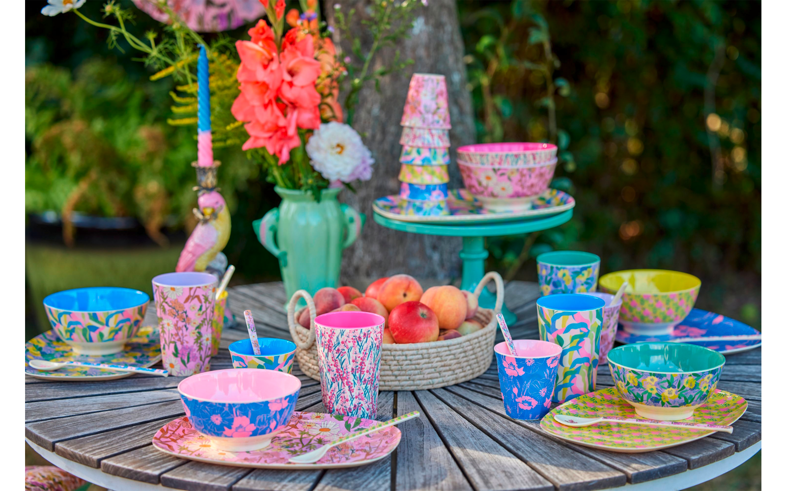 Rice Melaminbecher mit Sunny Daisy Dearest Print