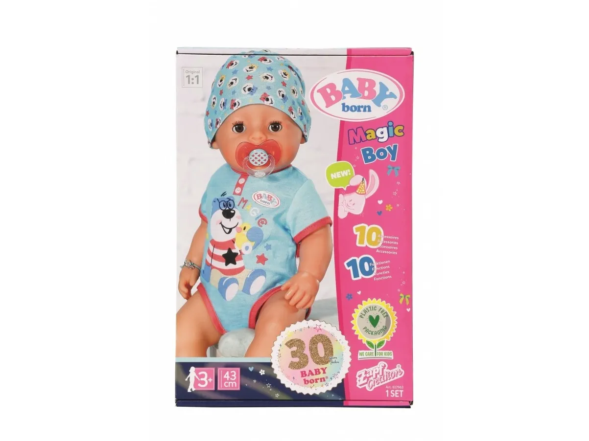 BABY born Magi Dreng Dukke 43 cm