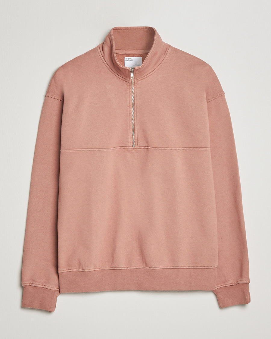 Colorful Standard Classic Organic Half-Zip Rosewood Mist