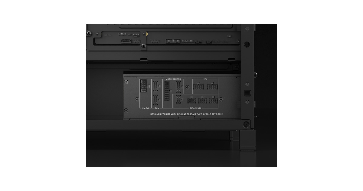 CorsairHX1200i SHIFT modulaire 1200 watt voeding   (Zwart, 1x 12V-2x6, 2x PCIe)