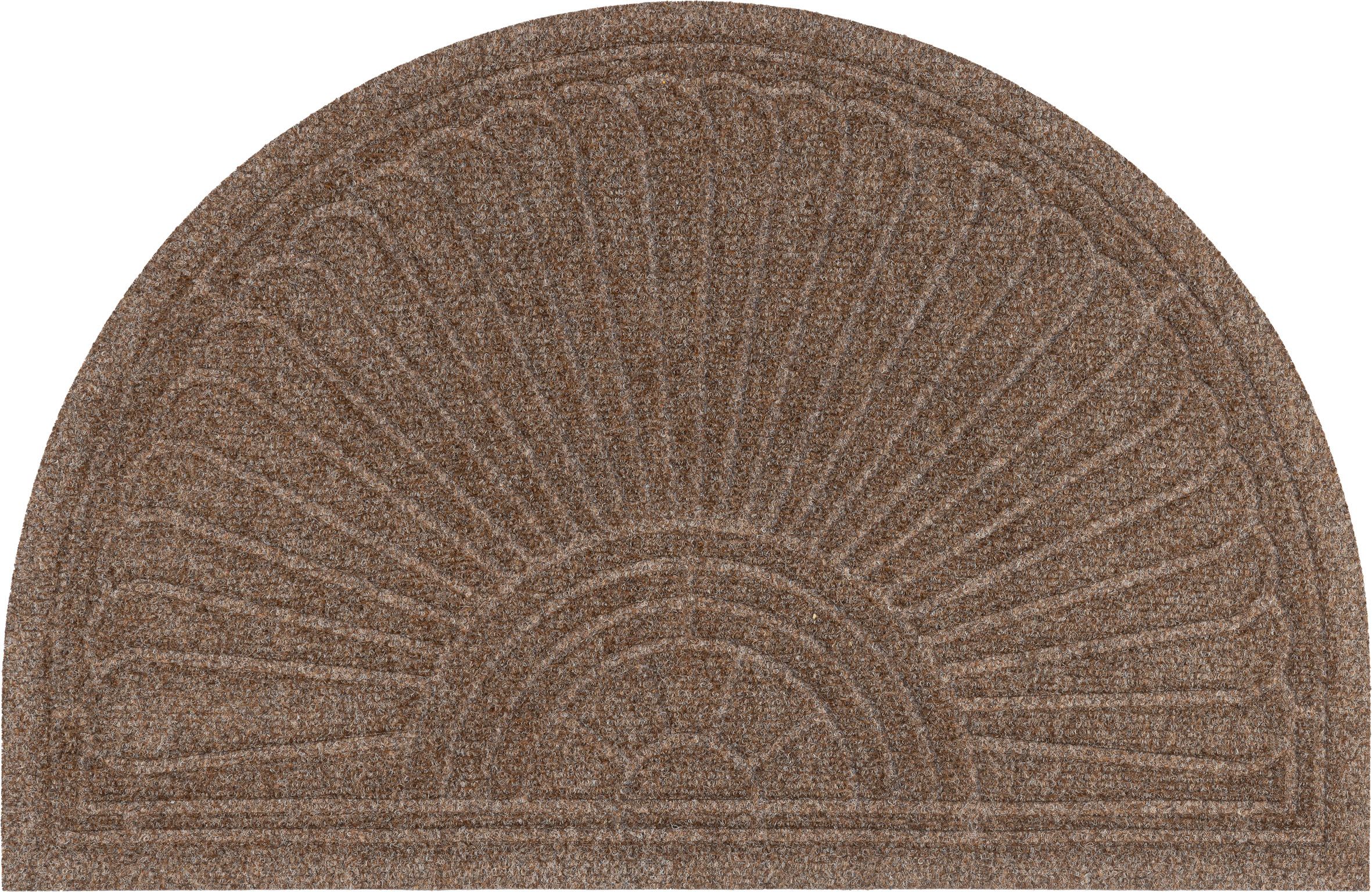 Fußmatte DUNE Halfmoon taupe