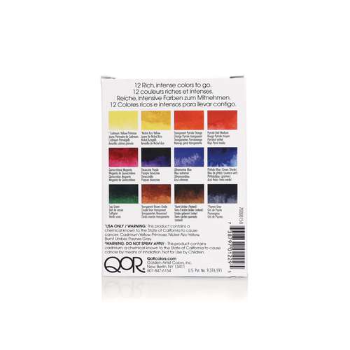 GOLDEN QoR Mini Aquarellkasten