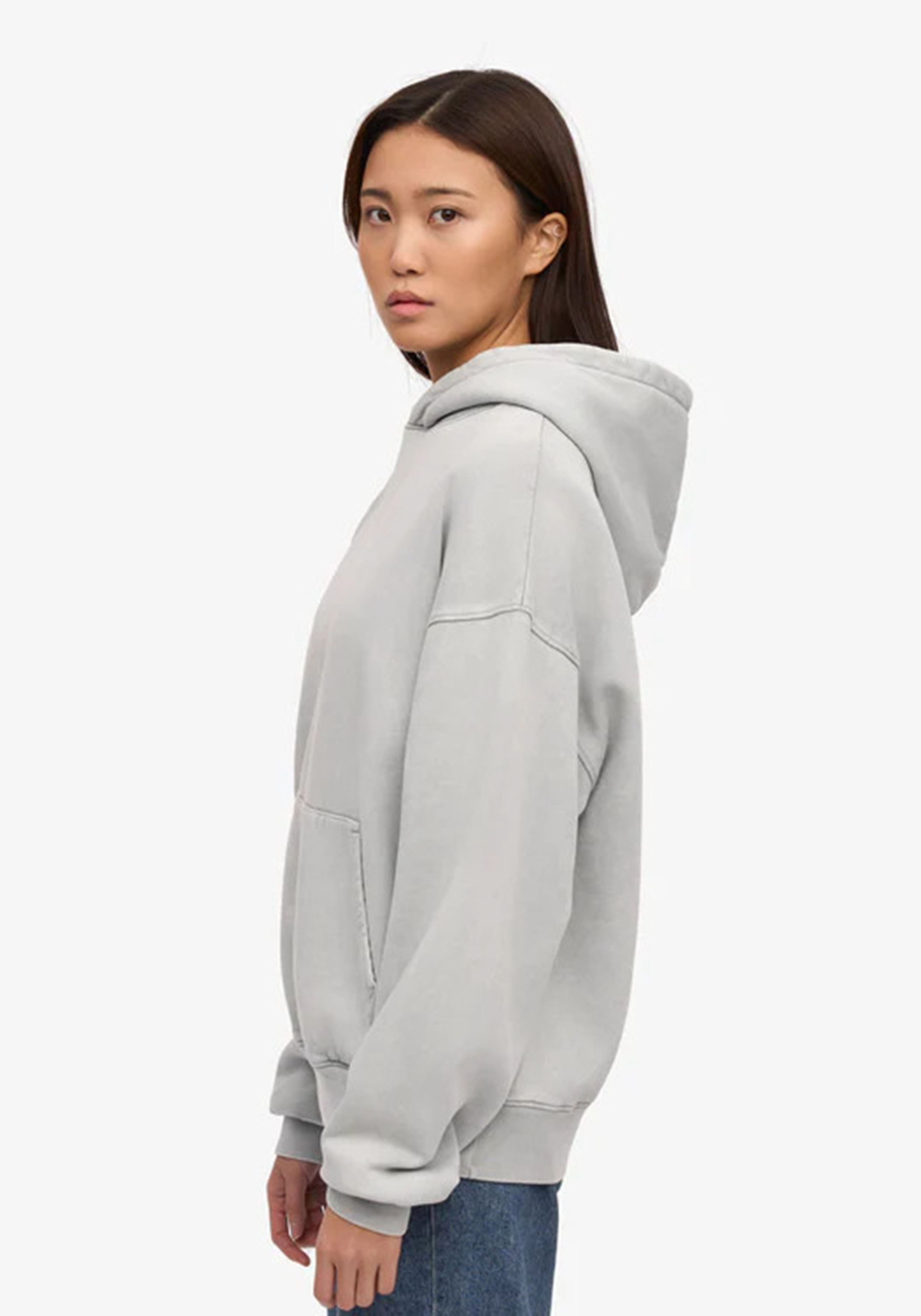 Colorful Standard Oversized Hoodie Faded Grey