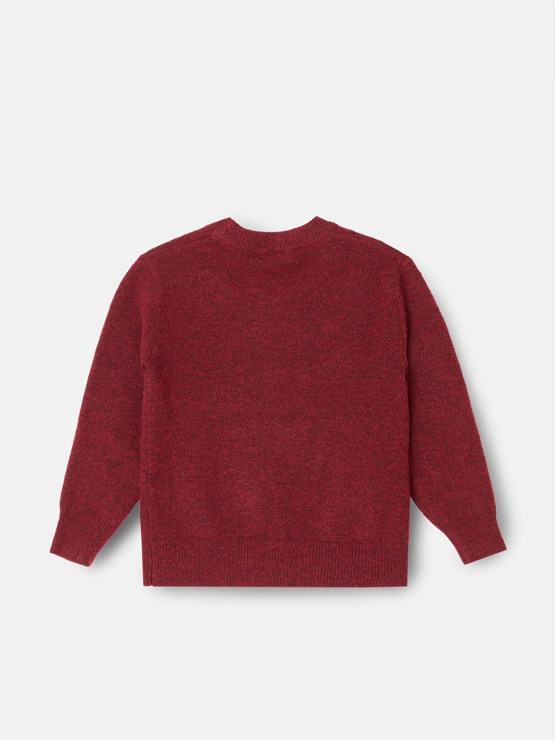 Rood - Angel & Rocket Erik-trui met print