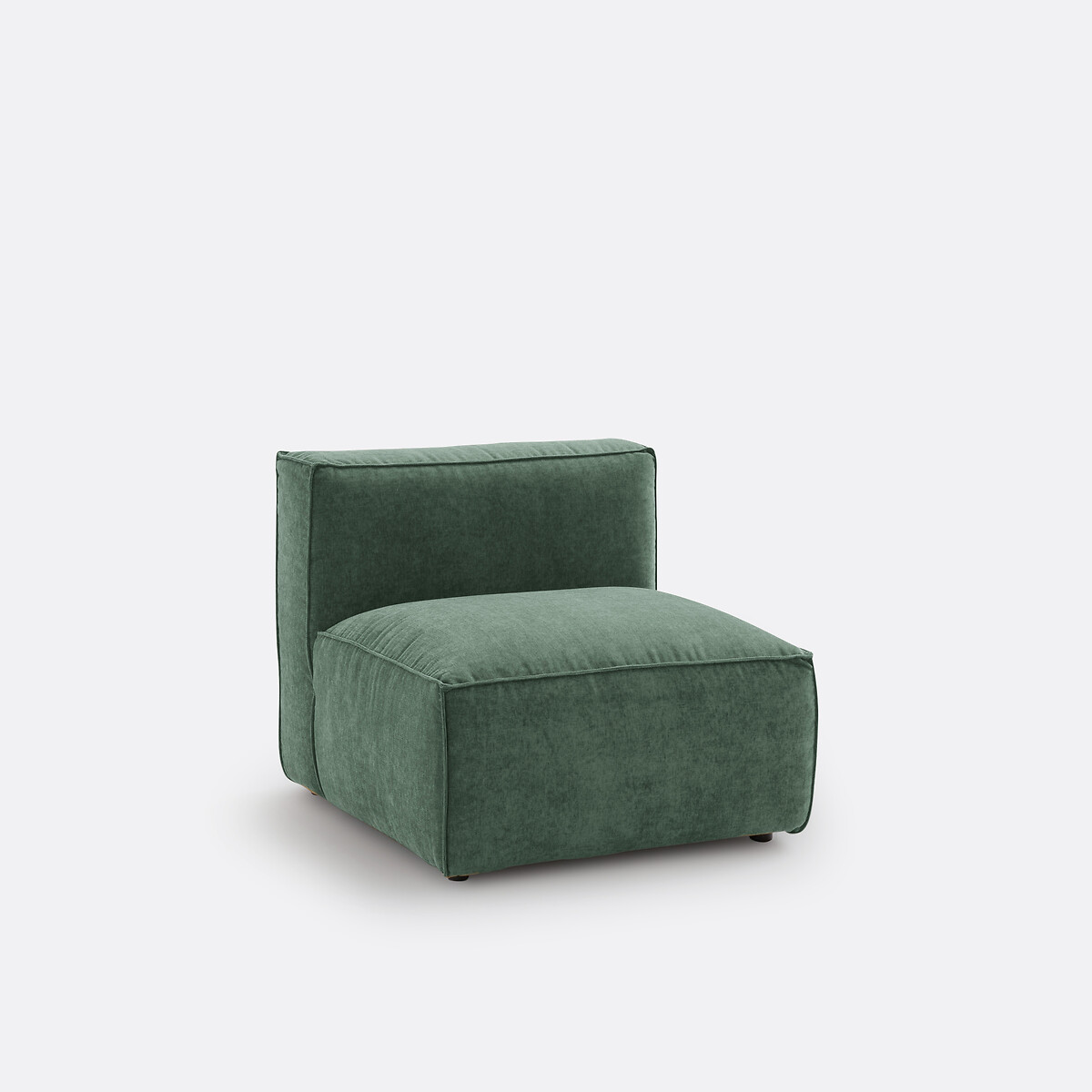 LA REDOUTE INTERIORS<br>Sofá modular de veludo texturizado, Seven