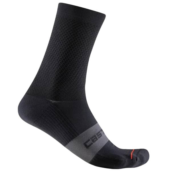 Chaussette vélo CASTELLI ESPRESSO 15 SOCK BLACK