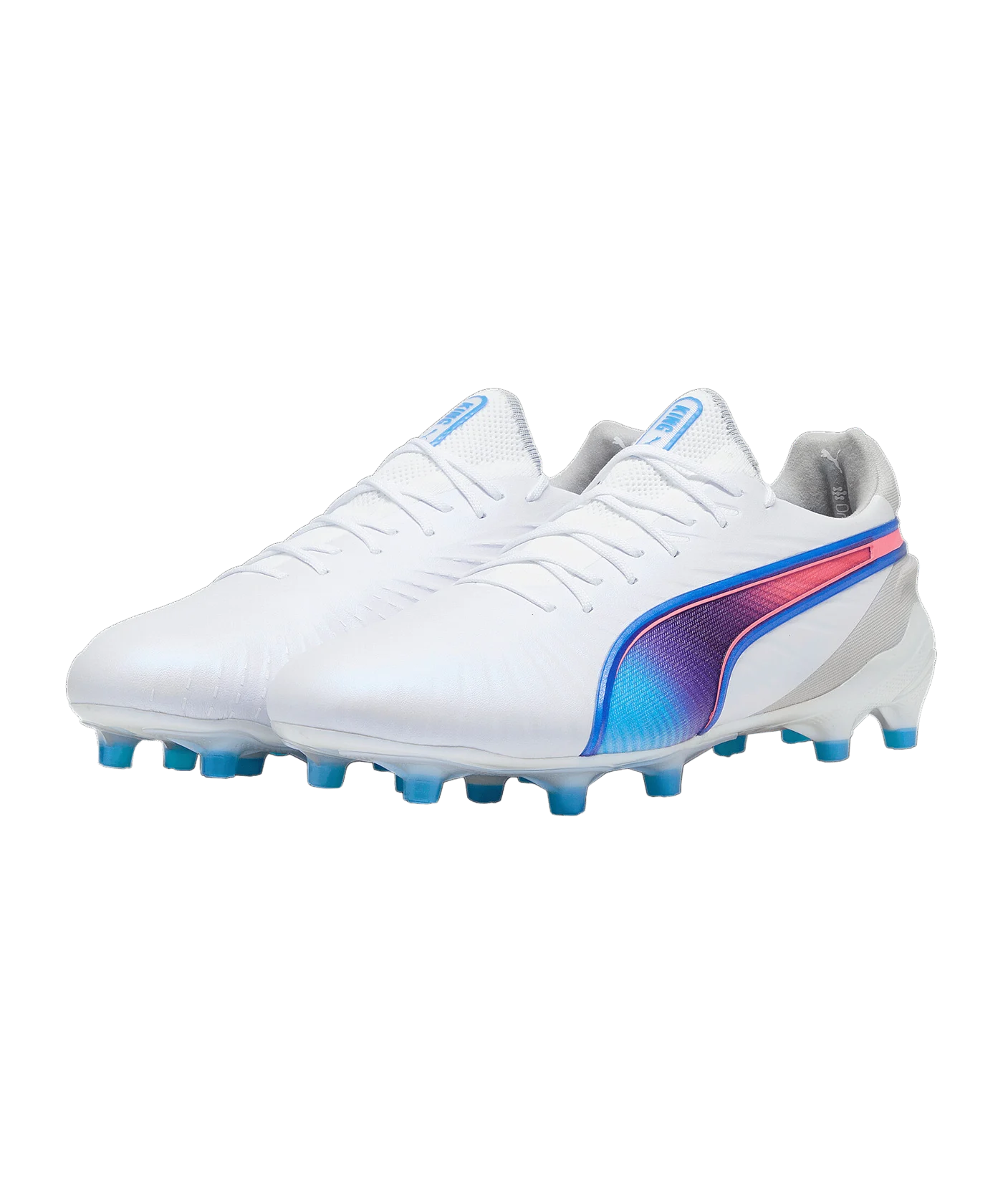 PUMA KING Ultimate FG/AG Formula Weiss Blau F02