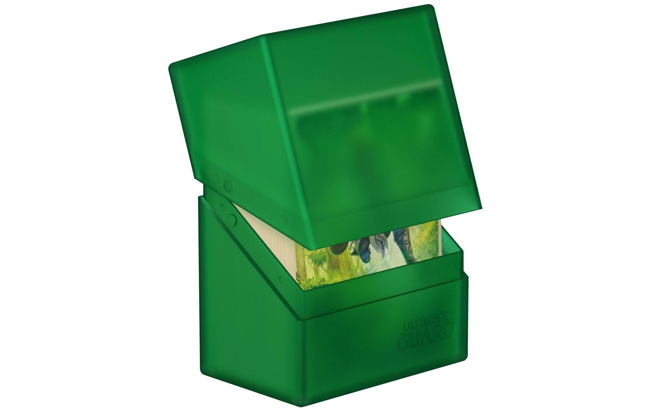 Kartenbox Boulder Deck Case Standardgrösse 60+ EmeraldHandliche und feste Kartenbox mit Soft-Touch-Oberfläche